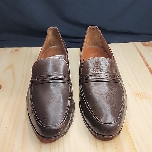 Bally Brown Leather Penny Loafers main image 14